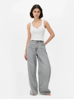 Jeansy z szerokimi nogawkami