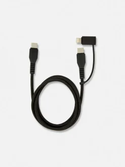 Kabel USB i USB typu C, długość: 1 m