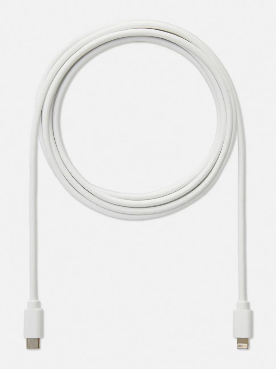 Kabel z końcówkami USB-C i Lightning o długości 2 m