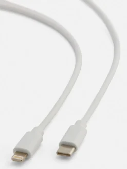 Kabel z końcówkami USB-C i Lightning o długości 2 m
