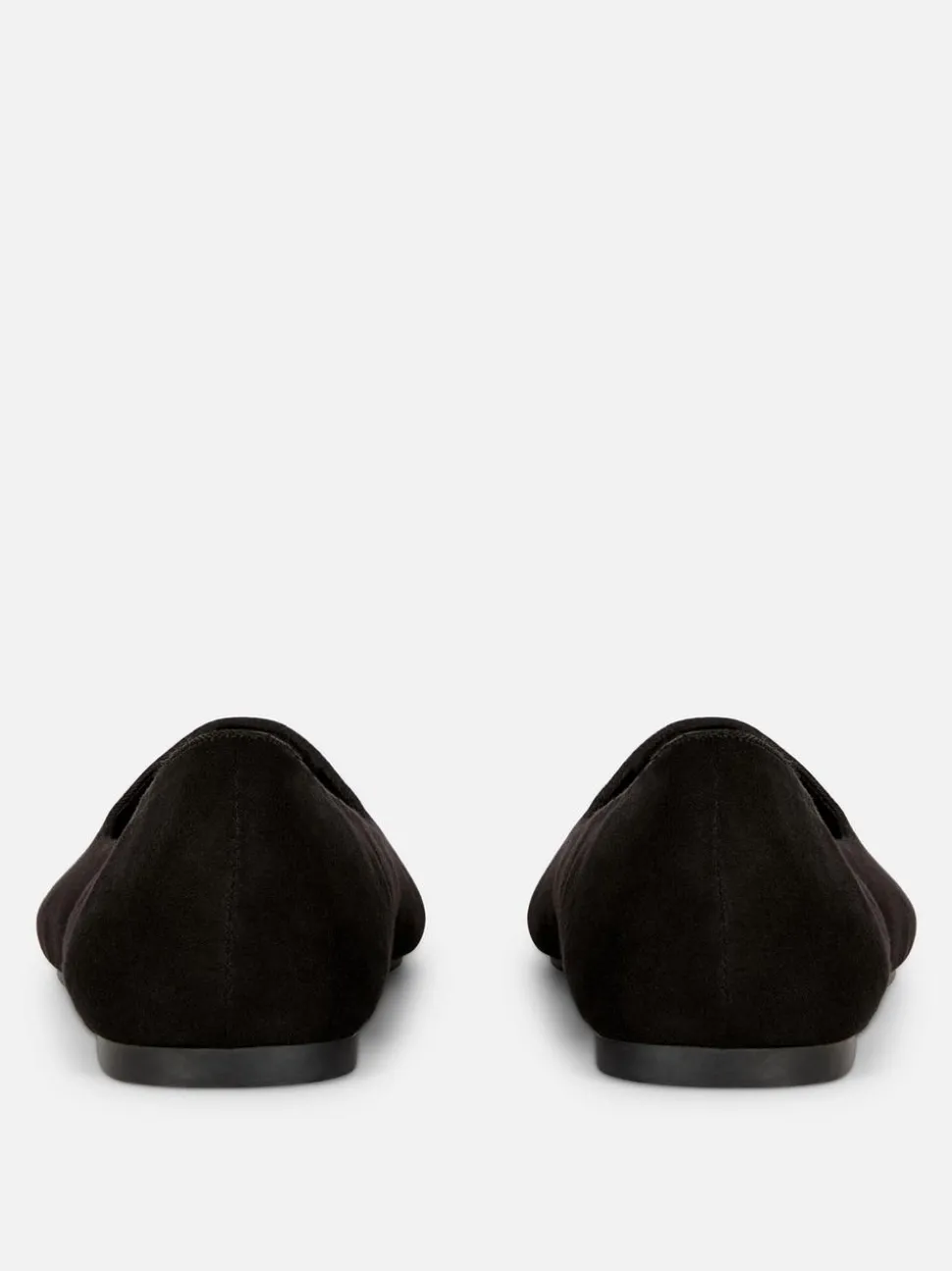 Kapcie baleriny ze sztucznego zamszu