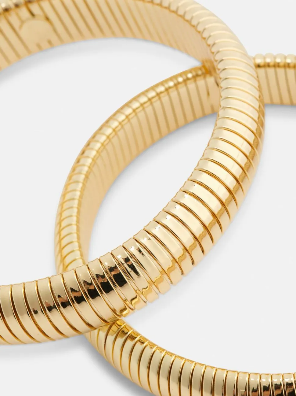 Karbowane bransoletki, 2 szt.