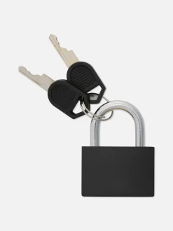 Kłódka z zapasowym kluczykiem