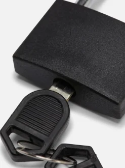 Kłódka z zapasowym kluczykiem