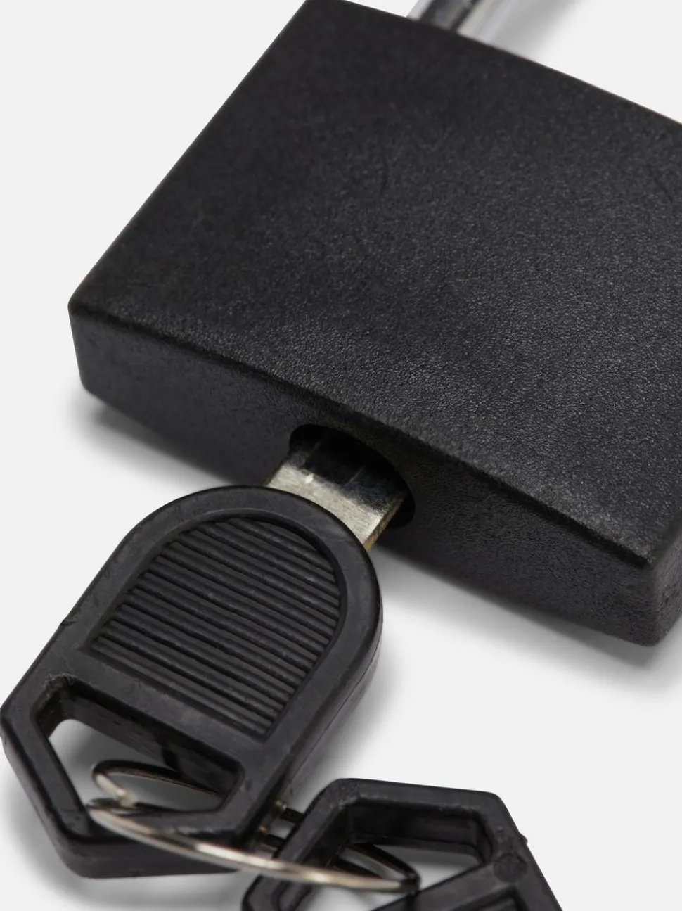 Kłódka z zapasowym kluczykiem