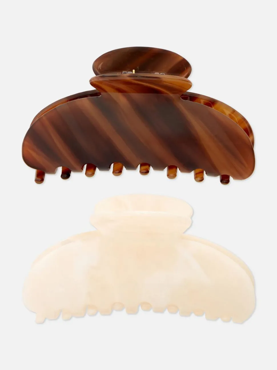 Klamry do włosów, 2 szt.