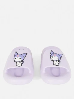 Klapki z motywem Kuromi z Hello Kitty