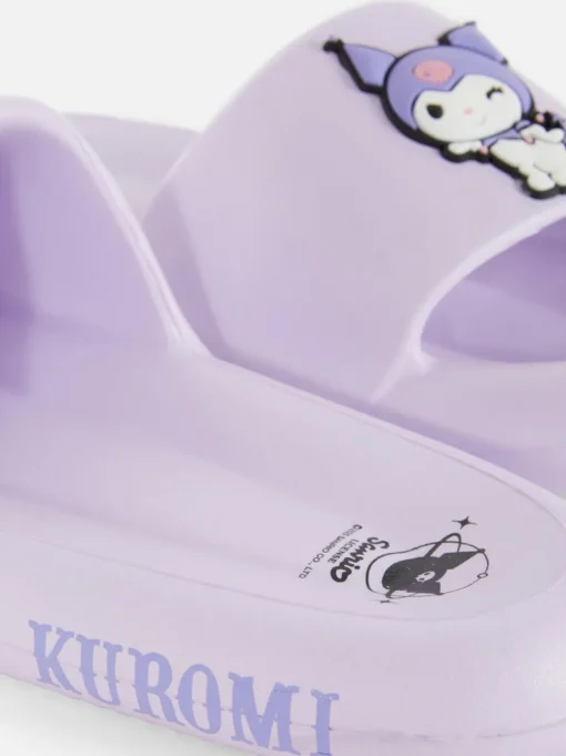 Klapki z motywem Kuromi z Hello Kitty
