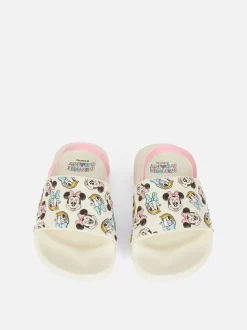 Klapki z Myszką Minnie i Kaczką Daisy Disneya