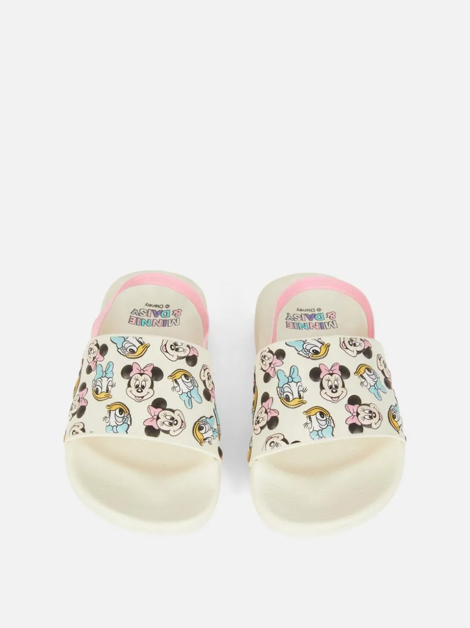 Klapki z Myszką Minnie i Kaczką Daisy Disneya