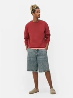 Klasyczna bluza z okrągłym dekoltem