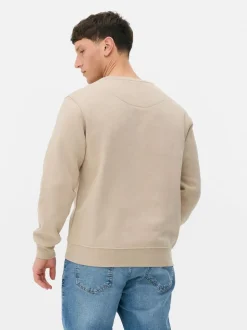 Klasyczna bluza z okrągłym dekoltem