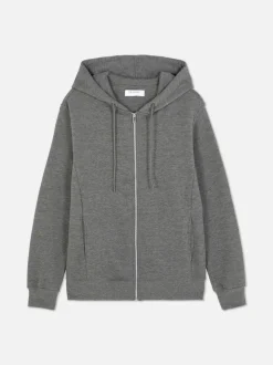 Klasyczna zapinana na zamek bluza z kapturem