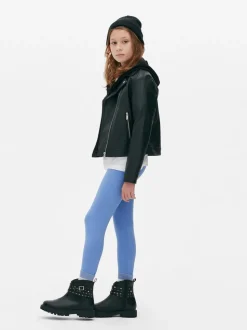 Klasyczne dżersejowe legginsy