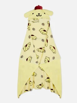 Kocyk z kapturem i Pompompurinem z Hello Kitty