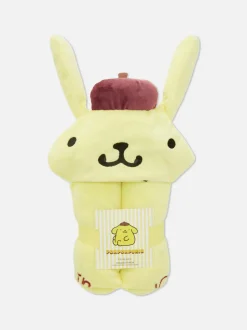 Kocyk z kapturem i Pompompurinem z Hello Kitty