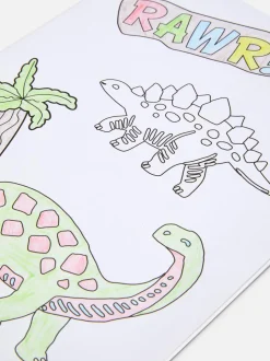 Kolorowanka z dinozaurami