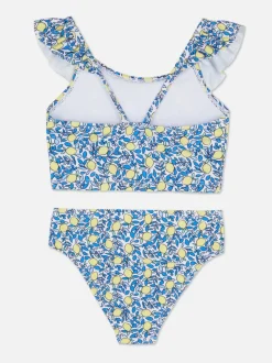 Komplet bikini z falbanką