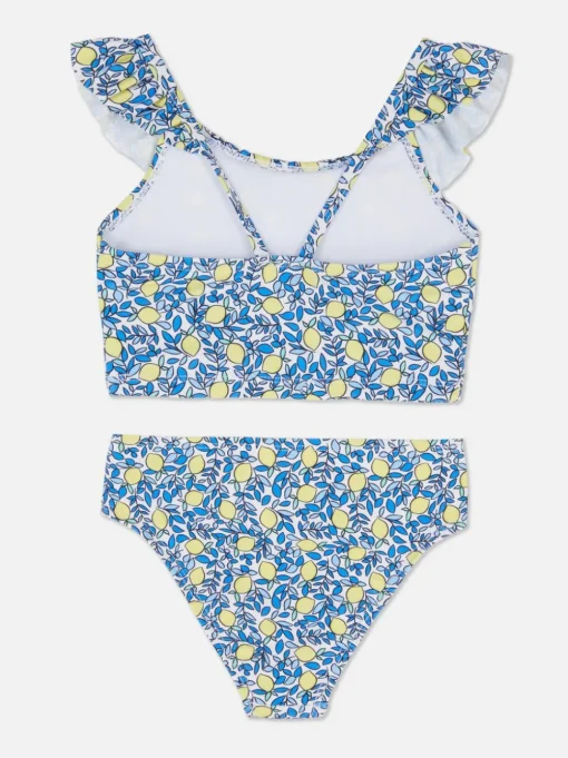Komplet bikini z falbanką