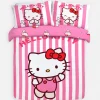 Komplet pościeli na łóżko dwuosobowe z Hello Kitty