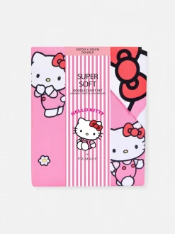 Komplet pościeli na łóżko dwuosobowe z Hello Kitty