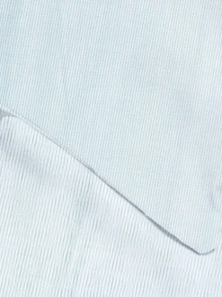 Komplet poszewek z tkaniny seersucker w paski na kołdrę dwuosobową