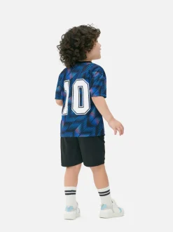 Komplet sportowy z T-shirtem i szortami