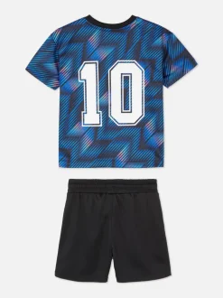 Komplet sportowy z T-shirtem i szortami