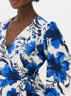 Kopertowa sukienka midi