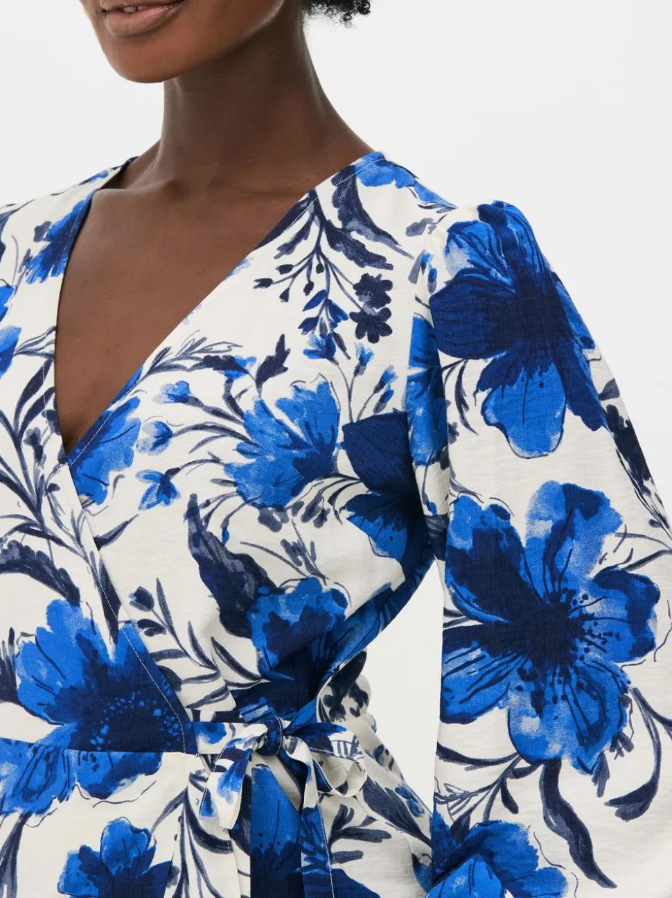 Kopertowa sukienka midi