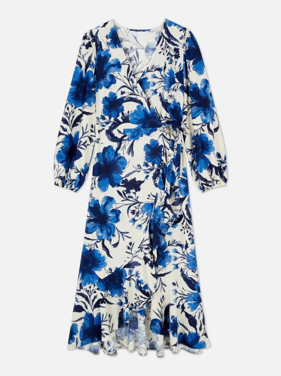 Kopertowa sukienka midi