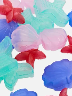 Kostki lodu wielokrotnego użytku w kształcie muszli