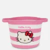 Kosz do przechowywania w paski z motywem Hello Kitty
