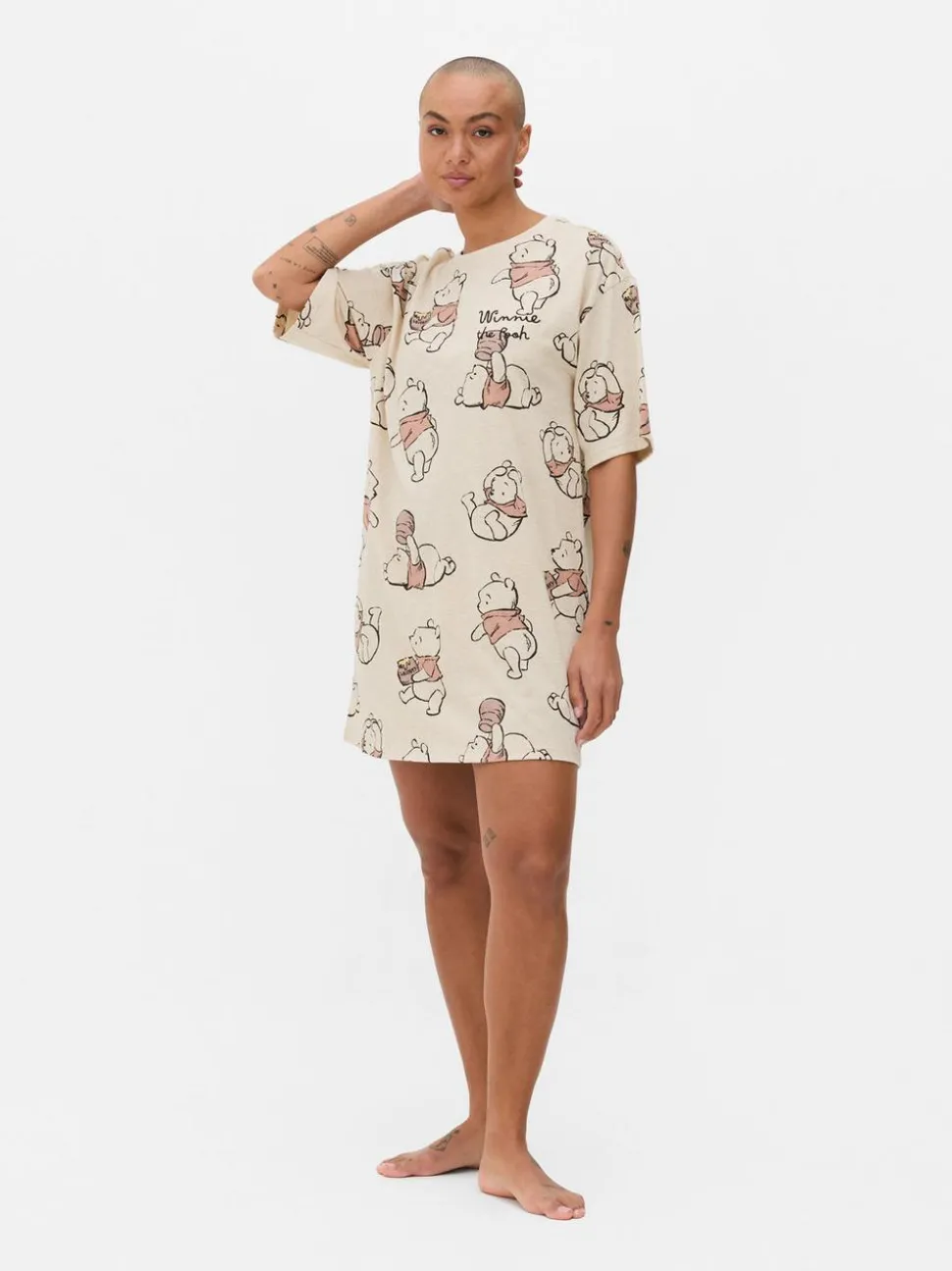 Koszula nocna z motywem Kubusia Puchatka Disneya