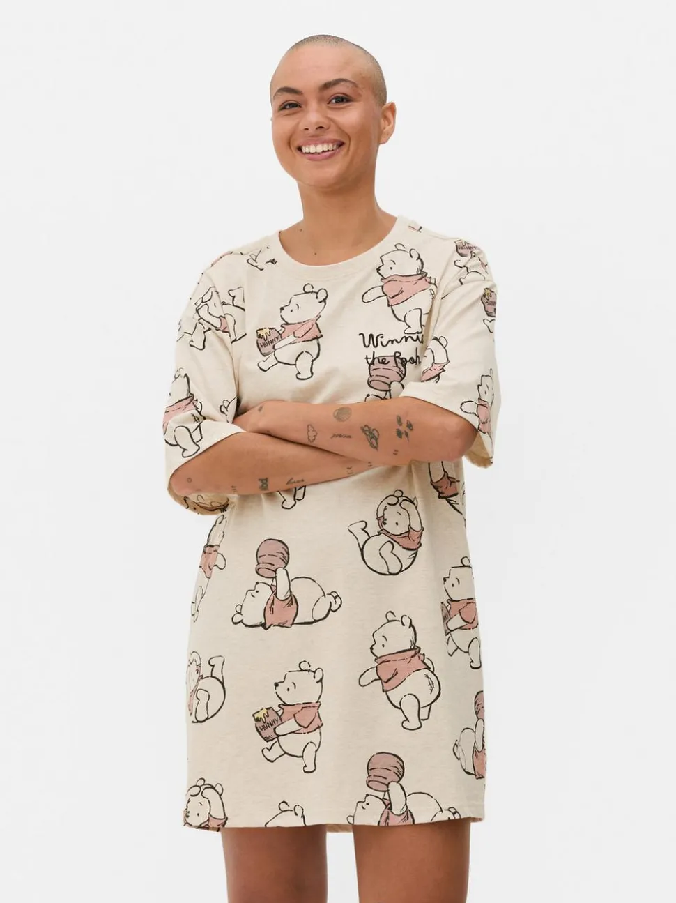 Koszula nocna z motywem Kubusia Puchatka Disneya