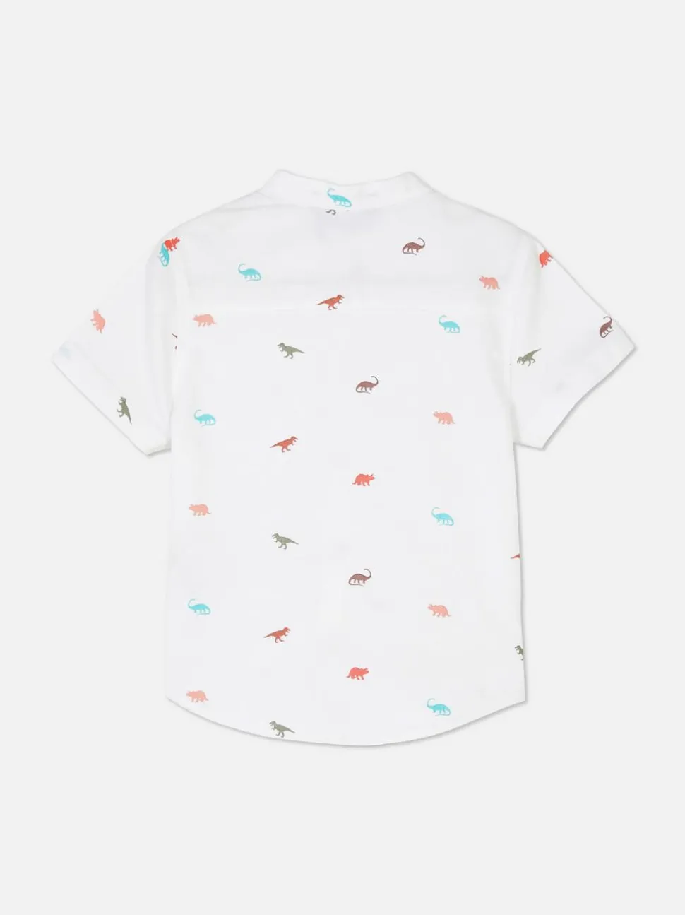 Koszula typu oxford w dinozaury