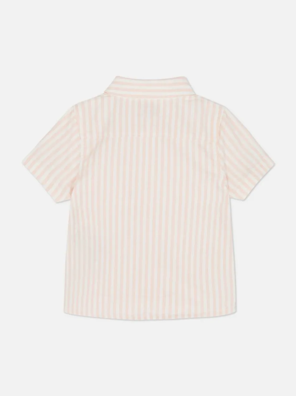 Koszula typu oxford w paski z krótkim rękawem