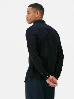 Koszula typu Oxford z długim rękawem