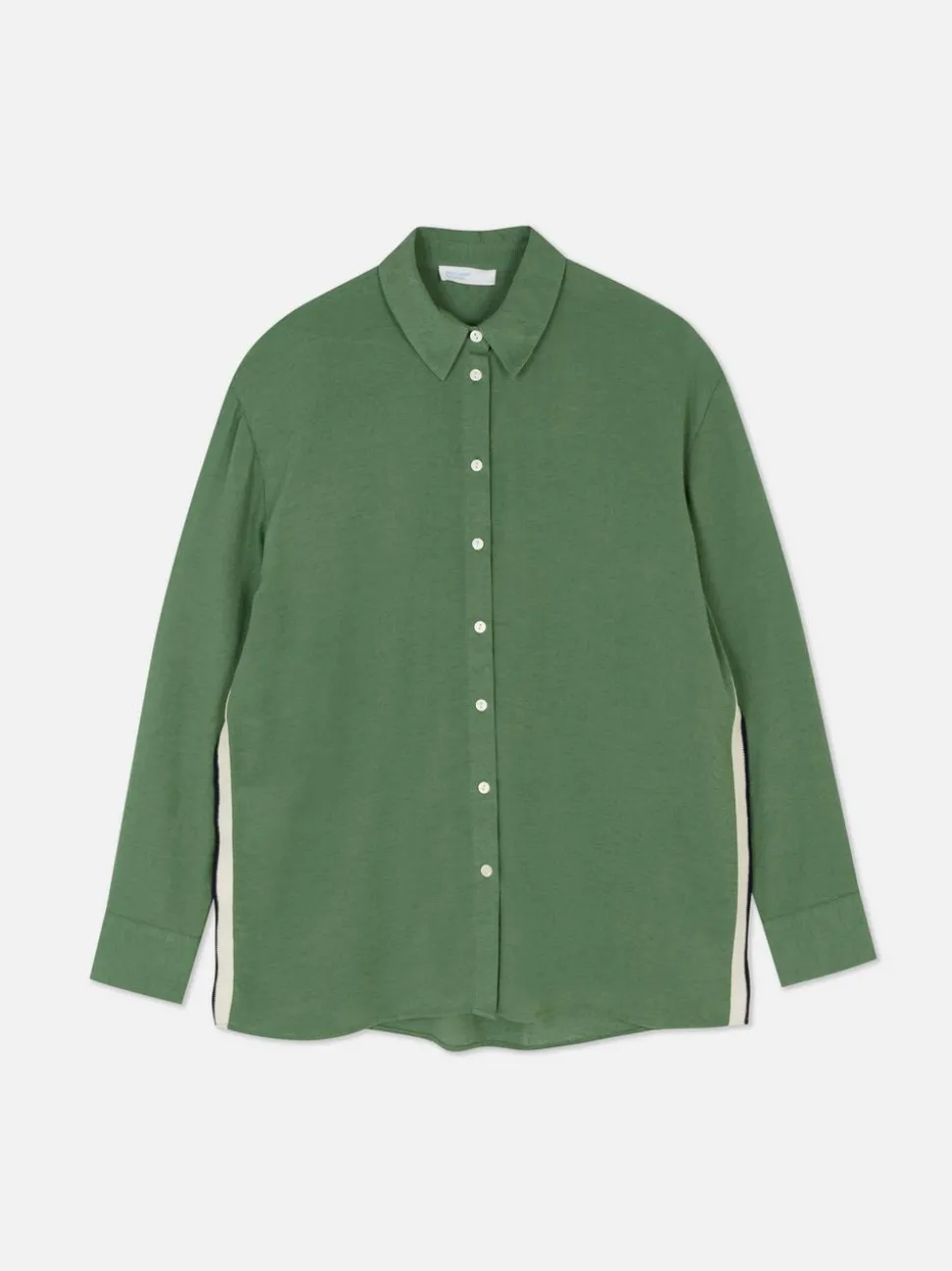 Koszula z długim rękawem z paskami po boku