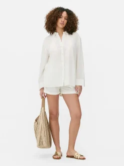 Koszula z mieszanki bawełny