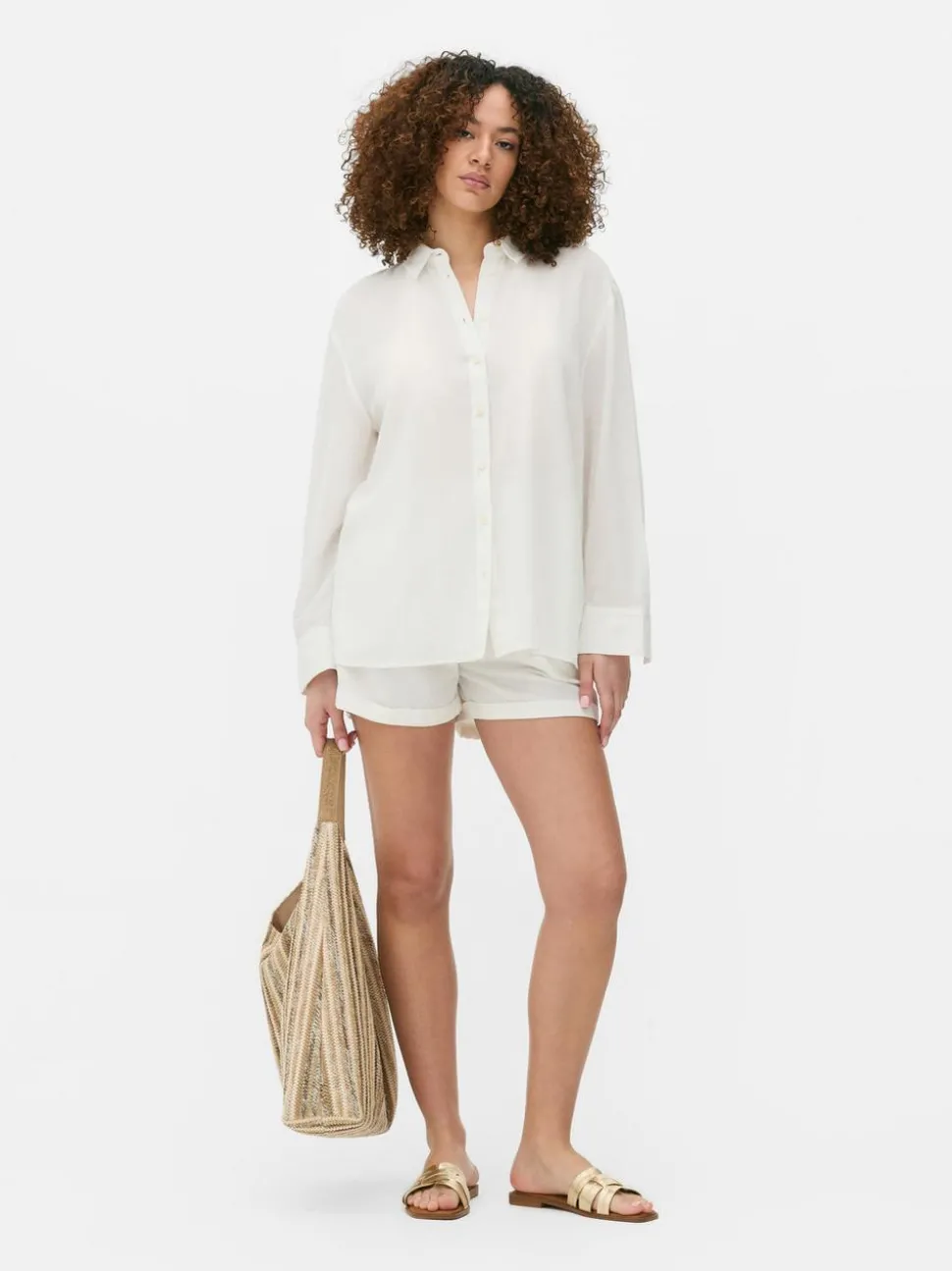 Koszula z mieszanki bawełny