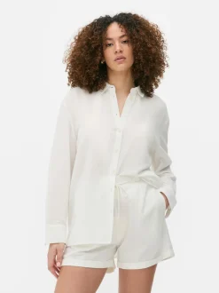 Koszula z mieszanki bawełny