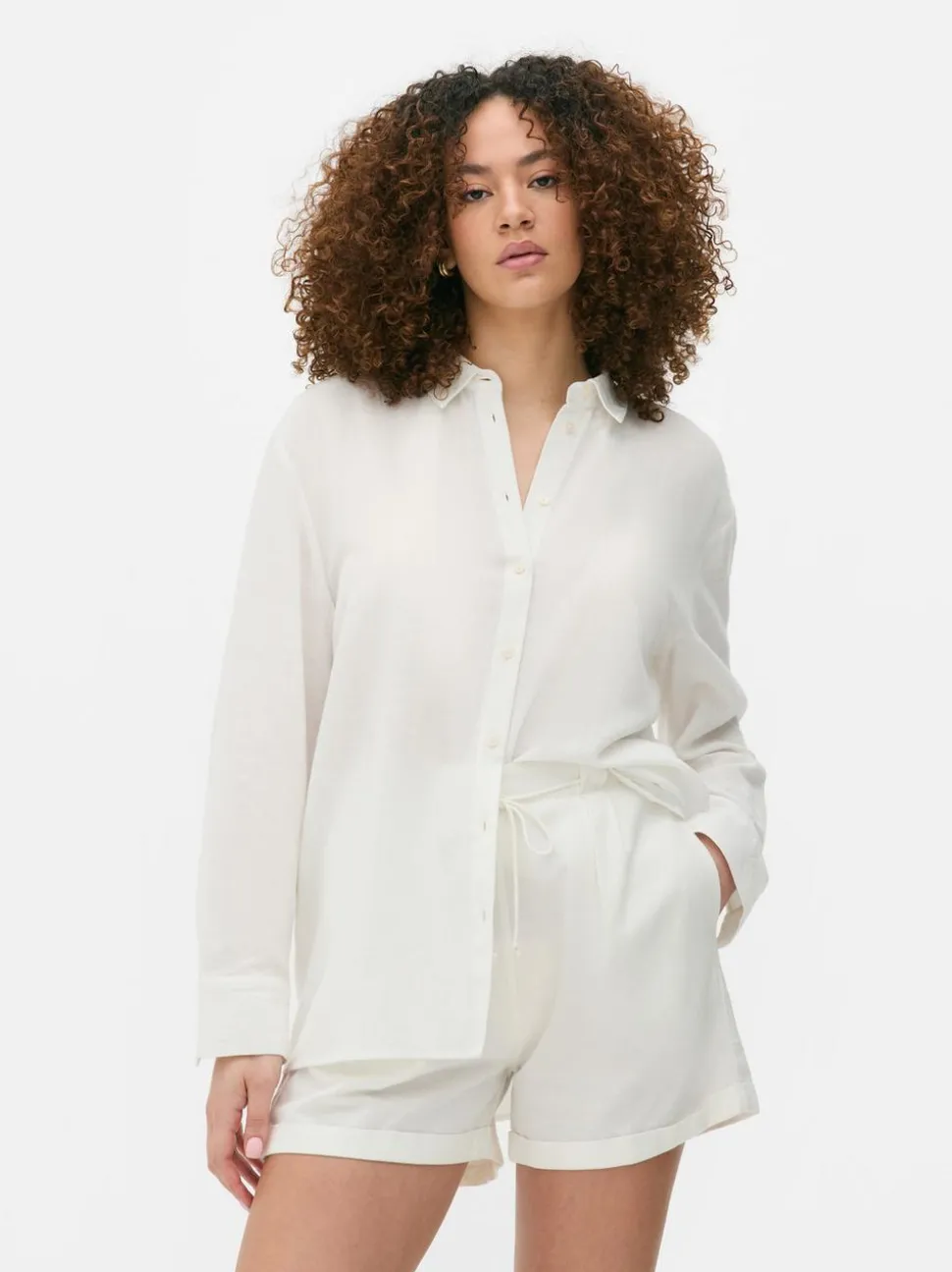 Koszula z mieszanki bawełny