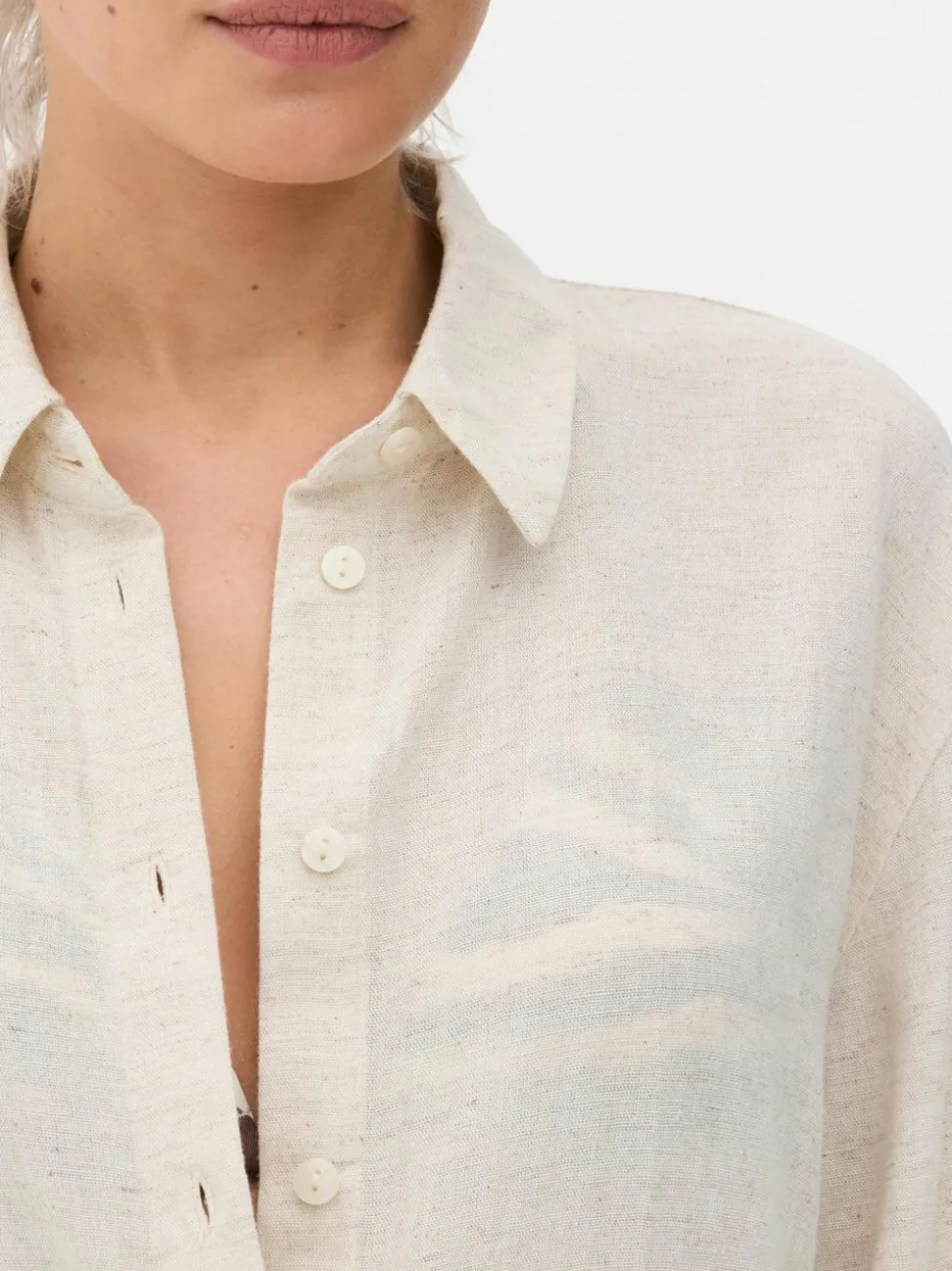 Koszula z mieszanki bawełny