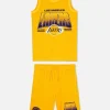 Koszulka bez rękawów i szorty NBA LA Lakers, zestaw