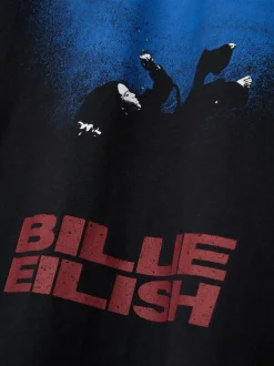Koszulka bez rękawów z nadrukiem Billie Eilish