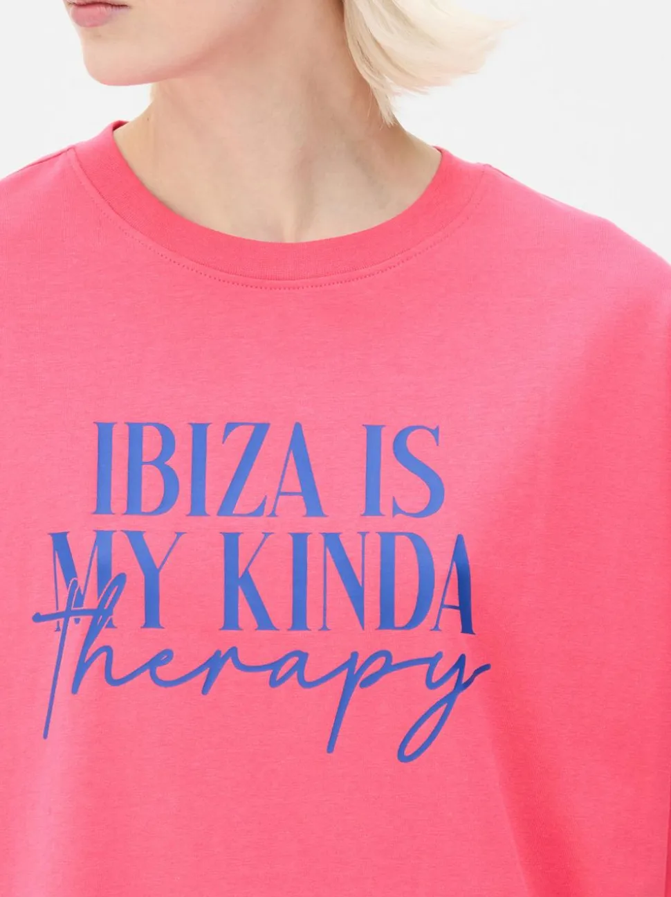 Koszulka oversize z napisem