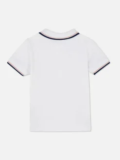 Koszulka polo z krótkim rękawem i haftem