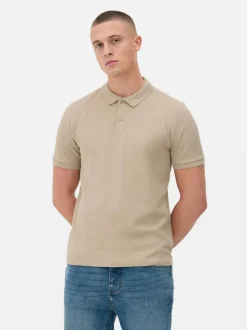 Koszulka polo z piki z krótkim rękawem