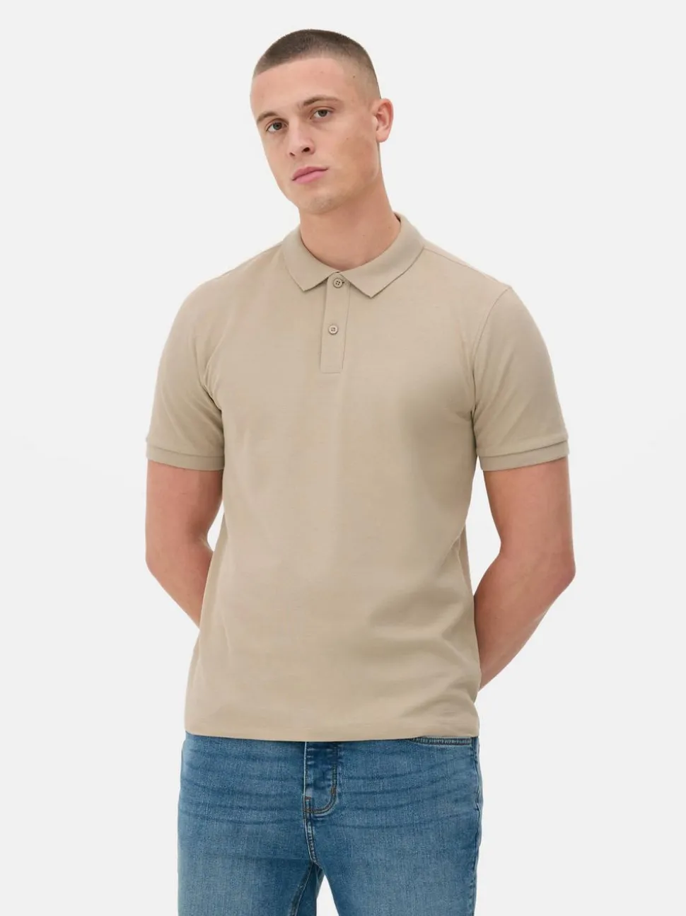 Koszulka polo z piki z krótkim rękawem